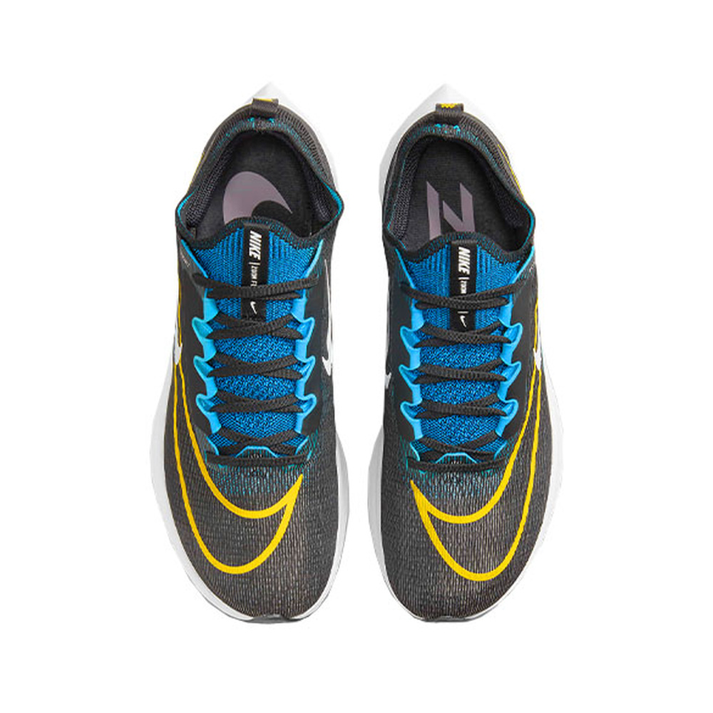 Nike Zoom Fly 4 'Black / Chlorine Blue / Vivid Sulfur / White' Мужские