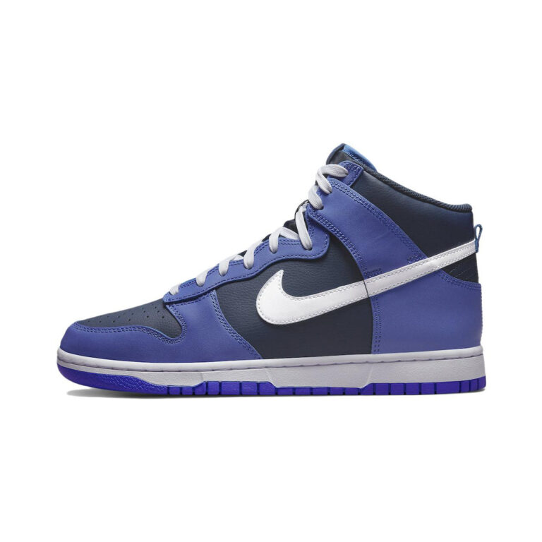 Nike Dunk High 'Black / Blue Crystal / Total Orange / Clear Emerald' Мужские