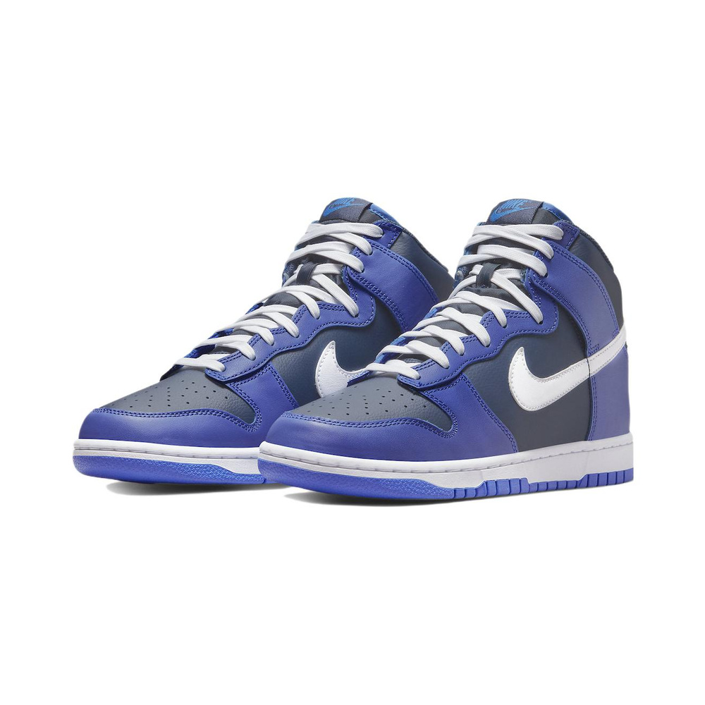 Nike Dunk High 'Black / Blue Crystal / Total Orange / Clear Emerald' Мужские