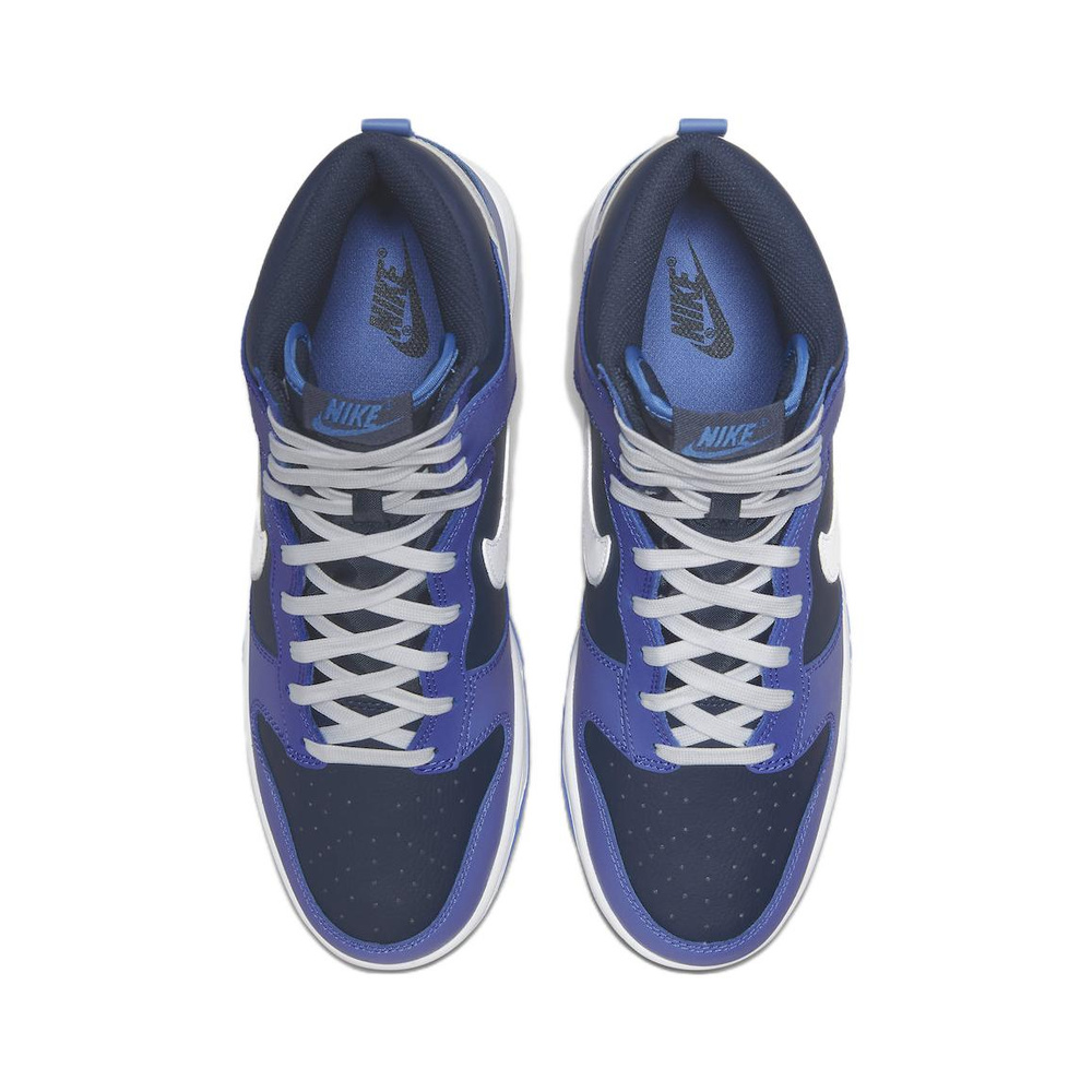 Nike Dunk High 'Black / Blue Crystal / Total Orange / Clear Emerald' Мужские
