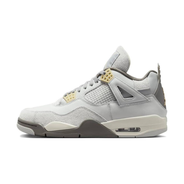 Air Jordan 4 'Black / Metallic Silver / Anthracite / Black' Мужские