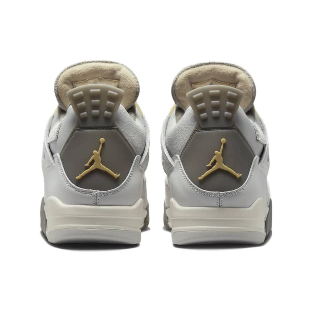 Air Jordan 4 'Black / Metallic Silver / Anthracite / Black' Мужские