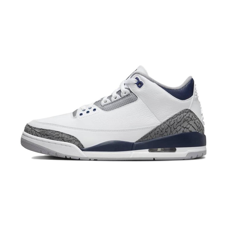 Air Jordan 3 'Sail / Light Chocolate / Gum Dark Brown / British Khaki' Мужские