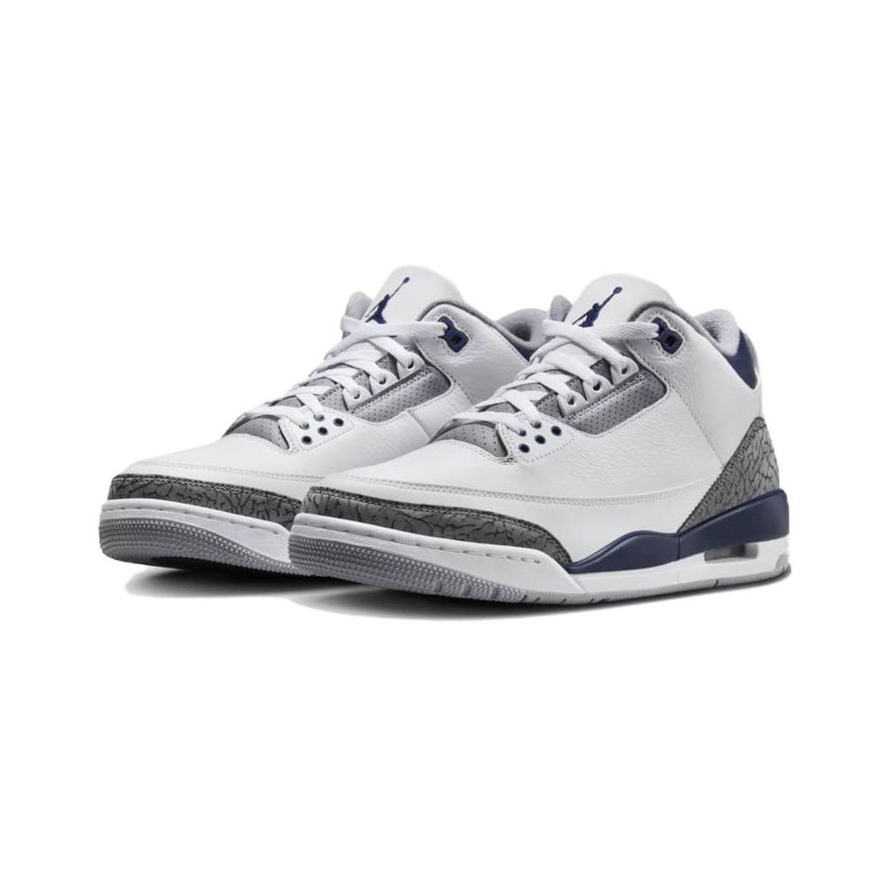 Air Jordan 3 'Sail / Light Chocolate / Gum Dark Brown / British Khaki' Мужские