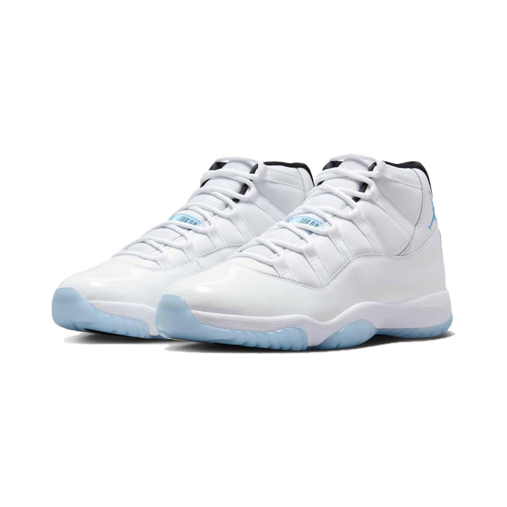 Air Jordan 11 'White / Blue Tint / Pure Platinum / Chrome' Мужские