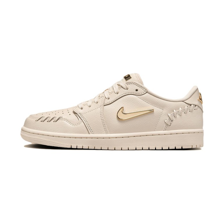 Air Jordan 1 Low 'Sail / Coconut Milk / Anthracite / Metallic Silver' Женские