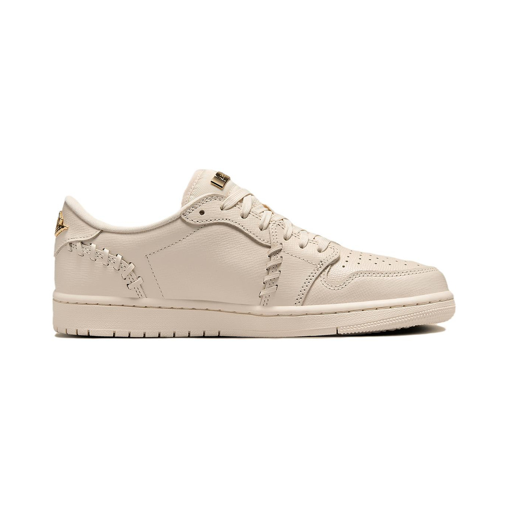 Air Jordan 1 Low 'Sail / Coconut Milk / Anthracite / Metallic Silver' Женские