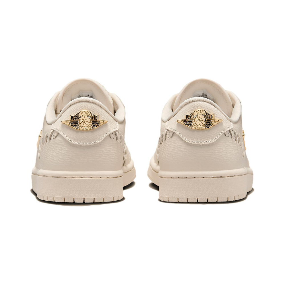 Air Jordan 1 Low 'Sail / Coconut Milk / Anthracite / Metallic Silver' Женские