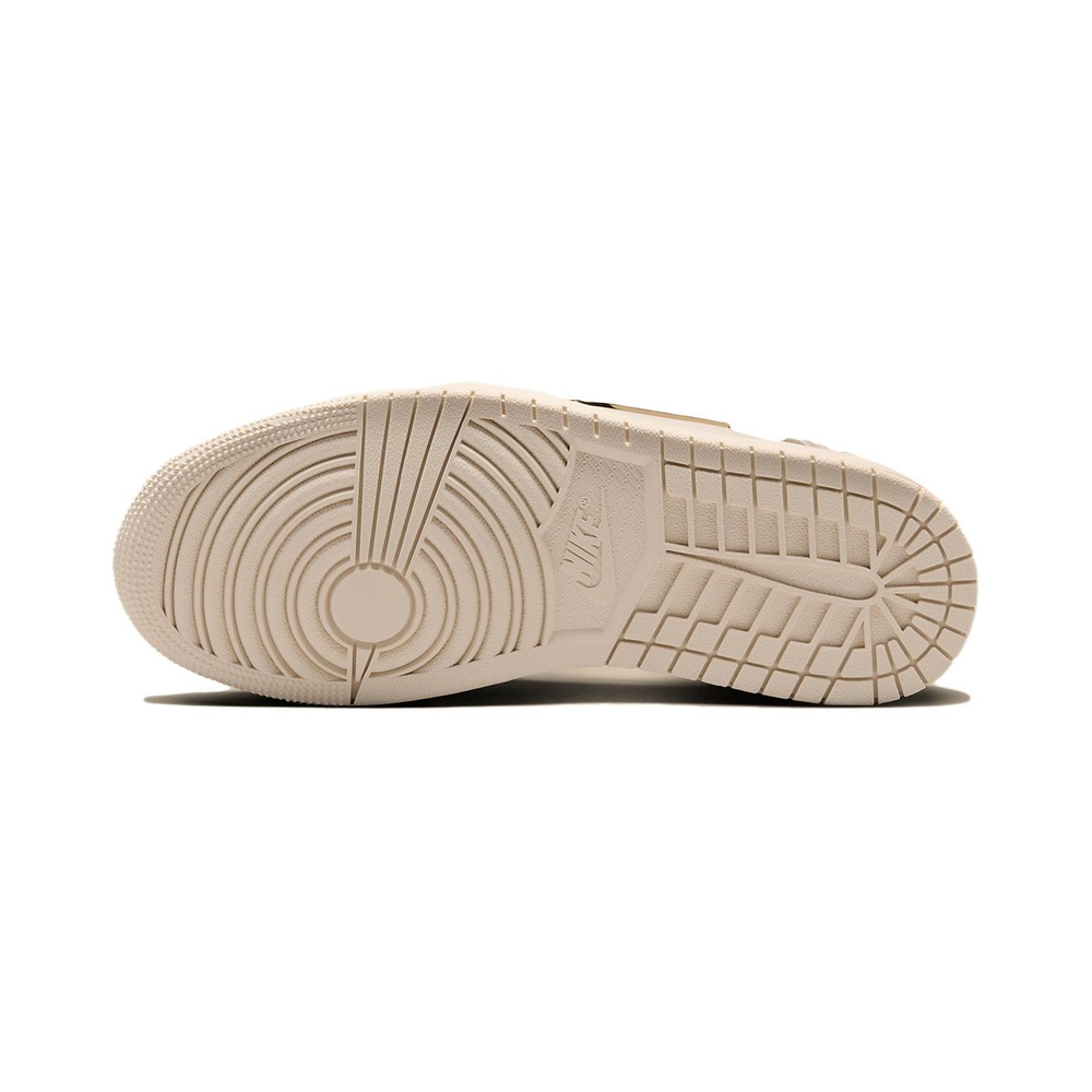 Air Jordan 1 Low 'Sail / Coconut Milk / Anthracite / Metallic Silver' Женские