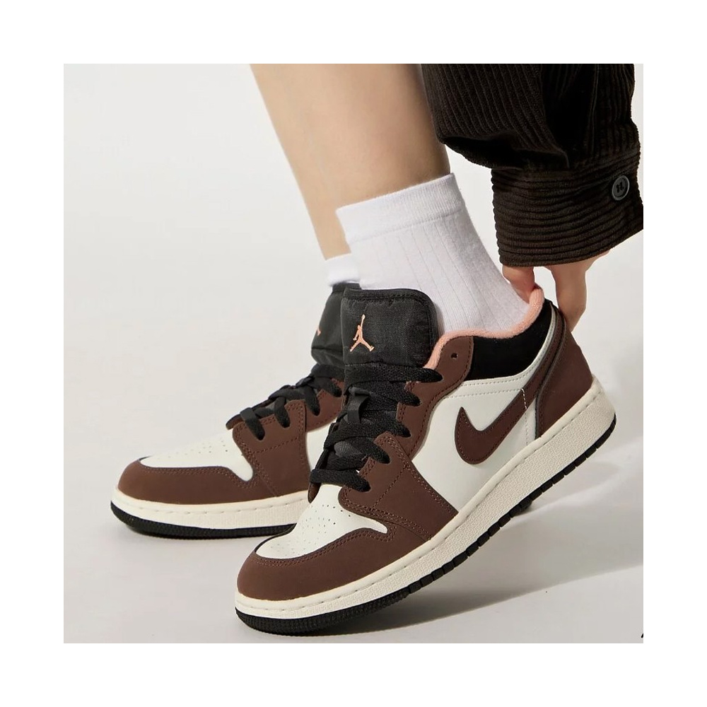 Air Jordan 1 Low 'Black / Gym Red / Anthracite / Black' Унисекс