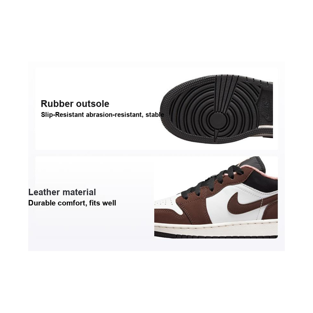 Air Jordan 1 Low 'Black / Gym Red / Anthracite / Black' Унисекс