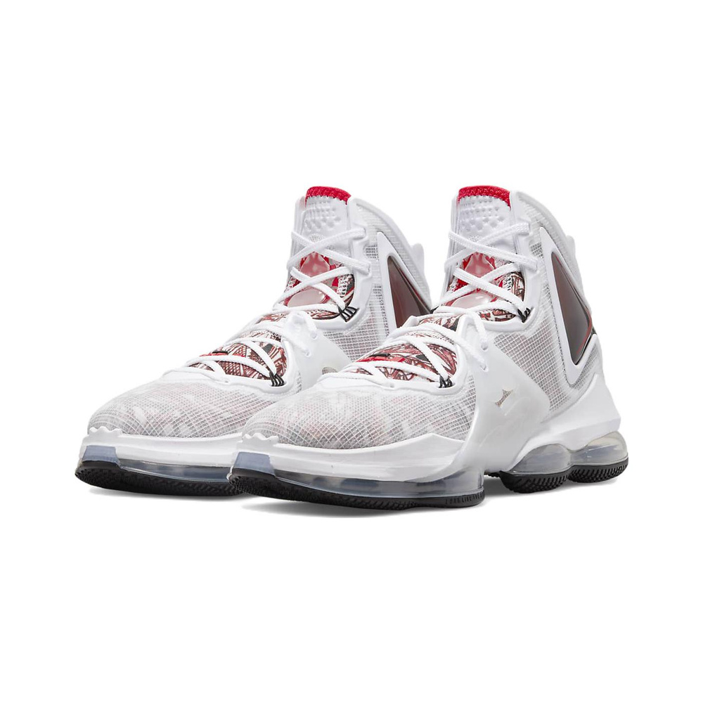 Nike Lebron 19 'White / Summit White / Black' Мужские