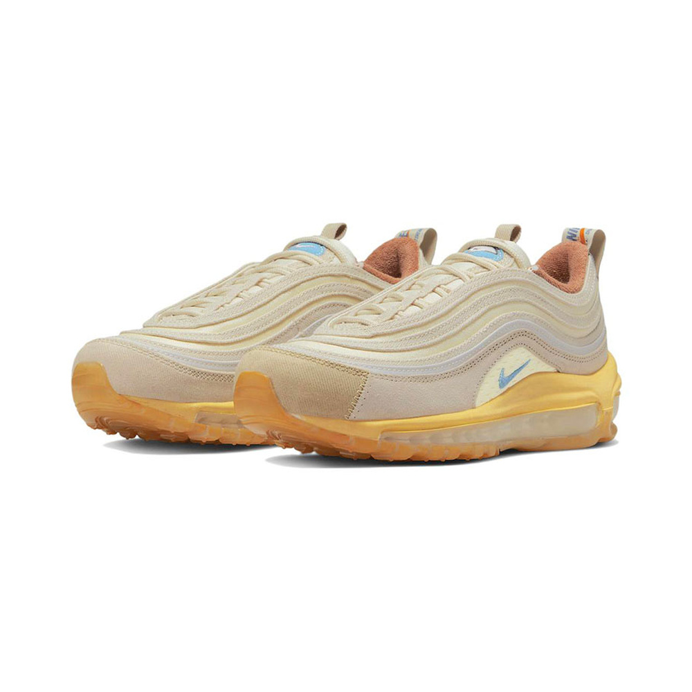 Nike Air Max 97 'Sail / Olive Aura / Pearl White / Iced Carmine' Женские