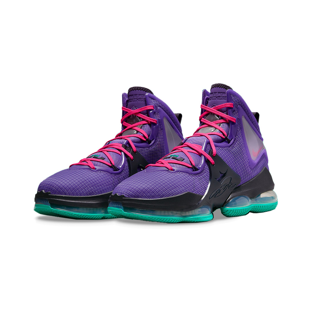 Nike Lebron 19 'White / Work Blue / Barely Green / Midnight Navy' Мужские