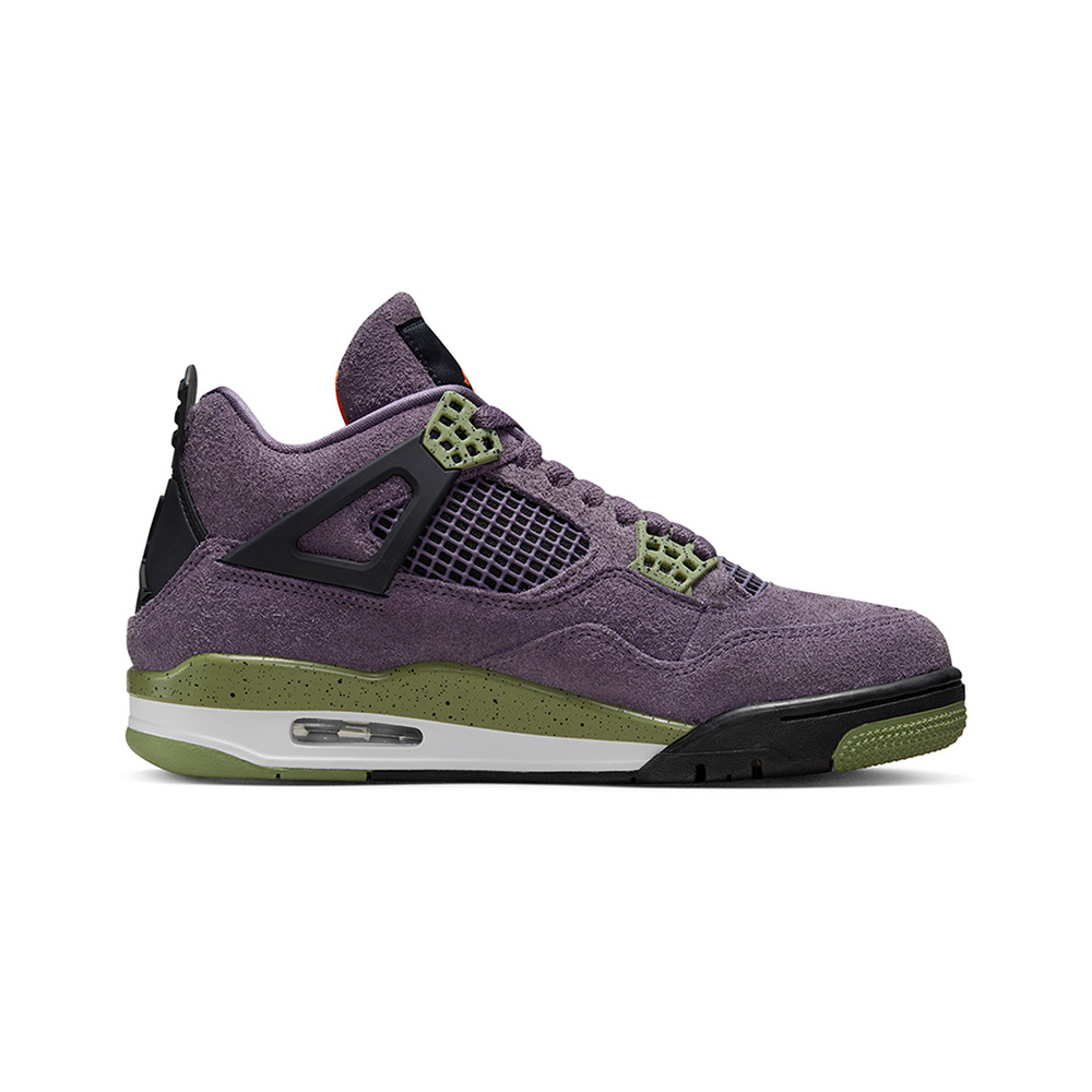 Air Jordan 4 'Football Grey / Aluminum / White / Anthracite' Женские