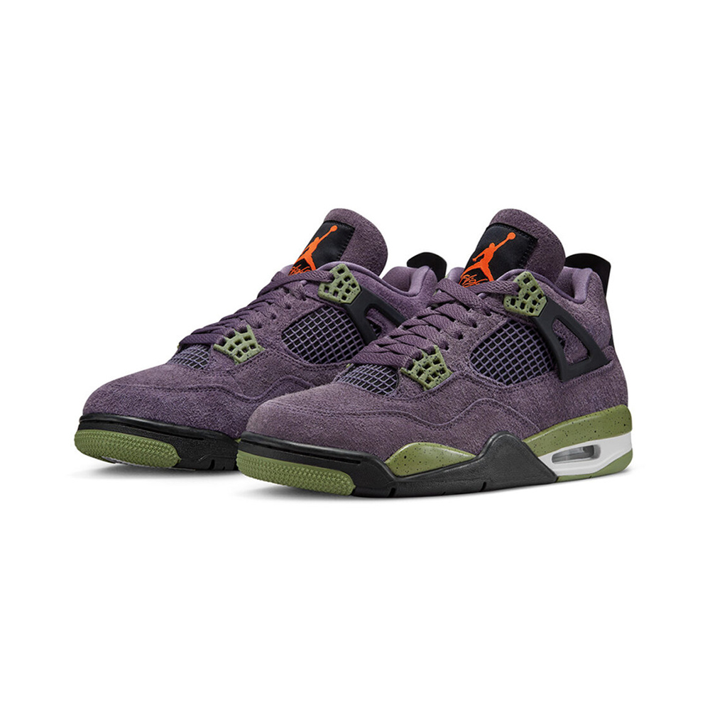 Air Jordan 4 'Football Grey / Aluminum / White / Anthracite' Женские