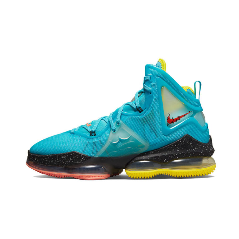 Nike Lebron 19 'White / Bright Crimson / Hyper Violet / Obsidian' Мужские