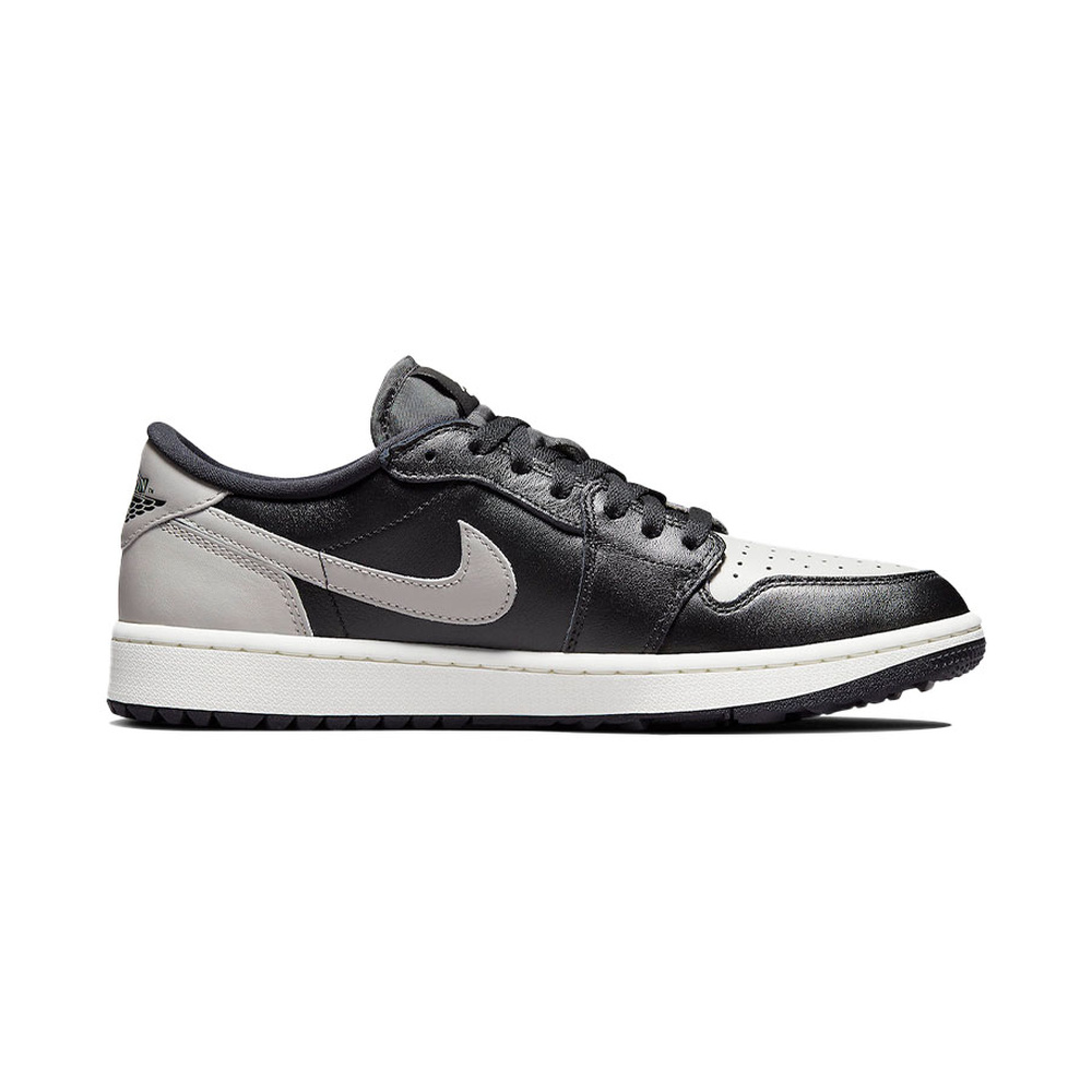 Air Jordan 1 Low 'Black / Metallic Silver' Мужские