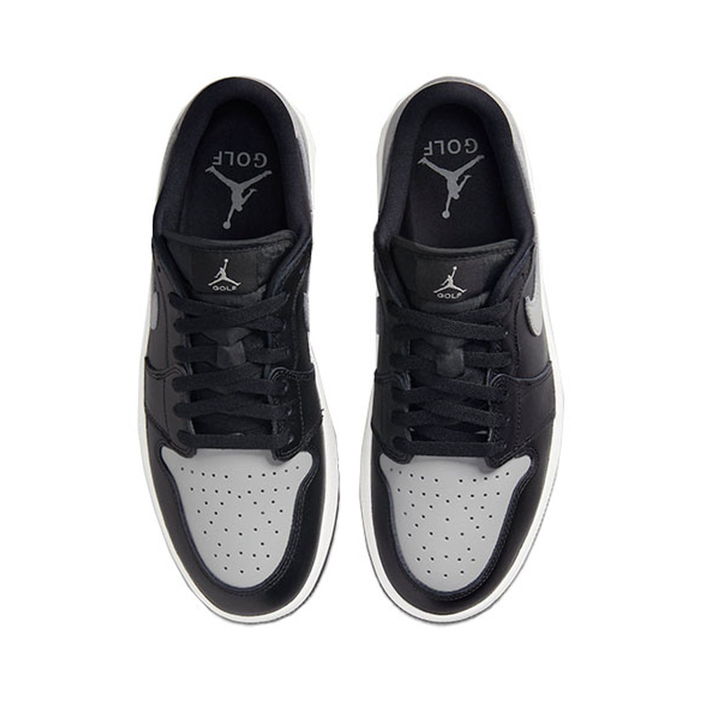 Air Jordan 1 Low 'Black / Metallic Silver' Мужские