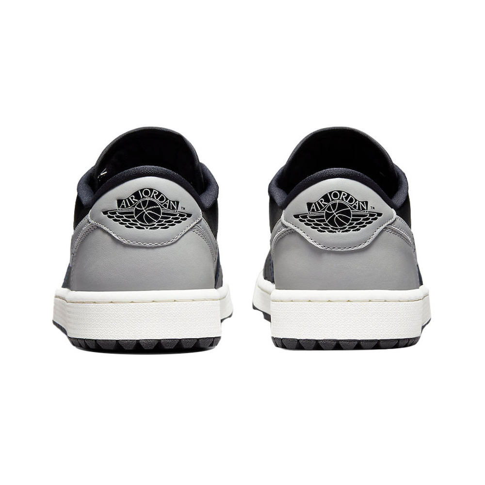 Air Jordan 1 Low 'Black / Metallic Silver' Мужские
