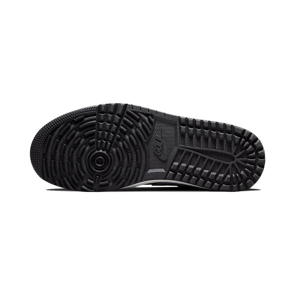 Air Jordan 1 Low 'Black / Metallic Silver' Мужские