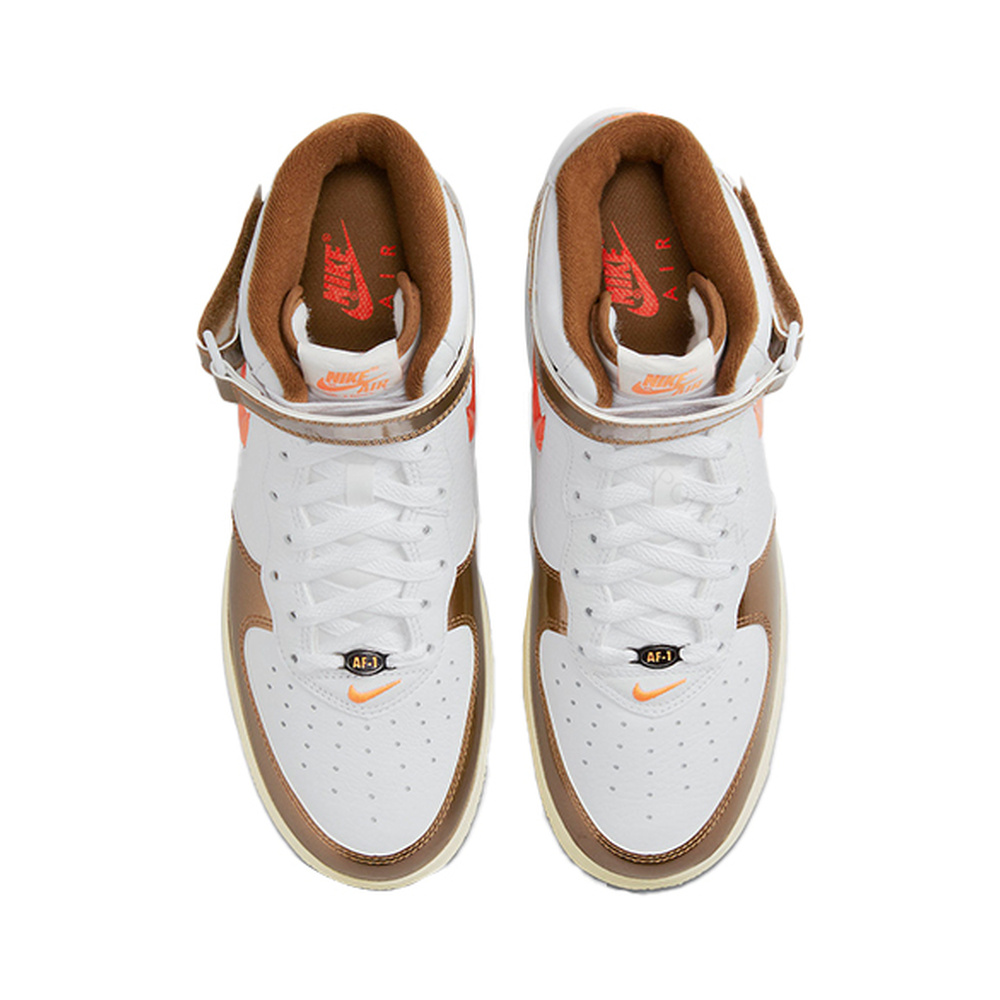 Nike Air Force 1 'White / Photon Dust / Metallic Silver / Black' Мужские