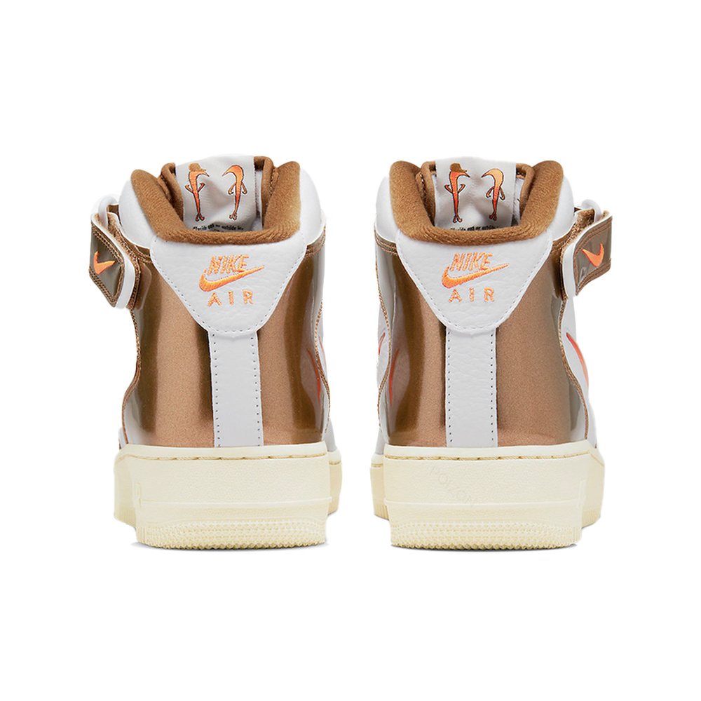 Nike Air Force 1 'White / Photon Dust / Metallic Silver / Black' Мужские