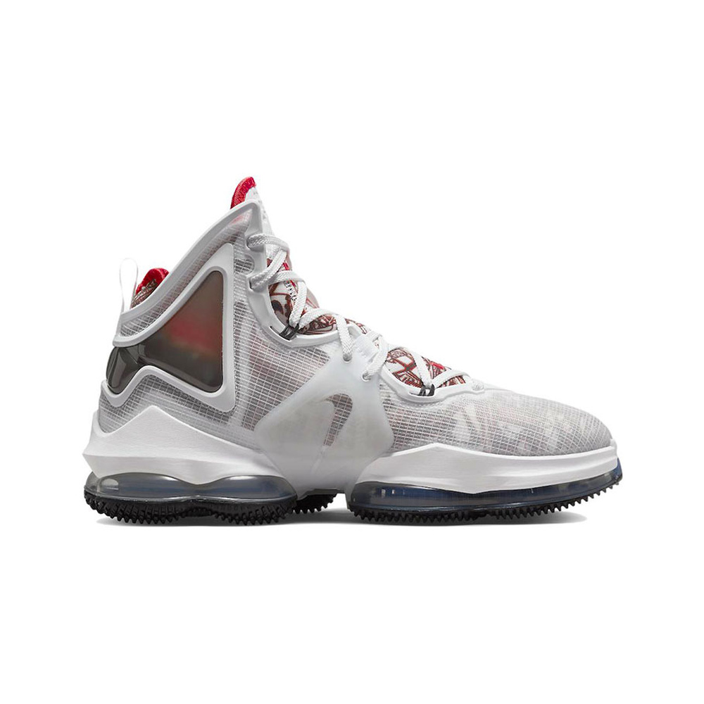 Nike Lebron 19 'White / Lapis / Total Orange / Metallic Silver' Мужские