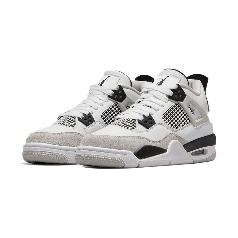 Air Jordan 4 'White / Pure Platinum' Унисекс