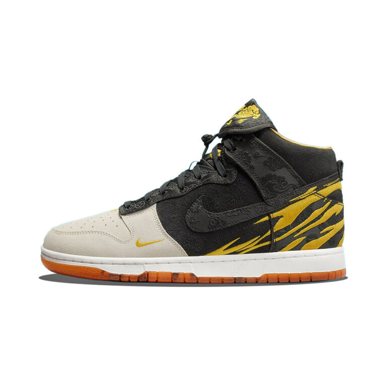 Nike Dunk 'Black / Hyper Crimson / White / Chrome' Мужские
