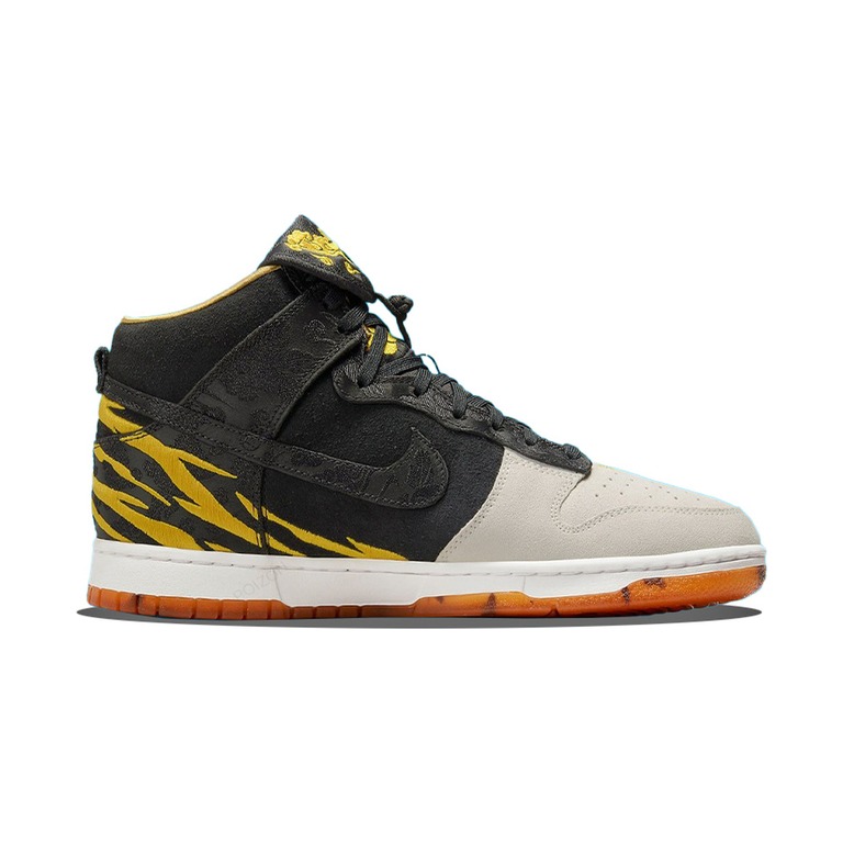 Nike Dunk 'Black / Hyper Crimson / White / Chrome' Мужские