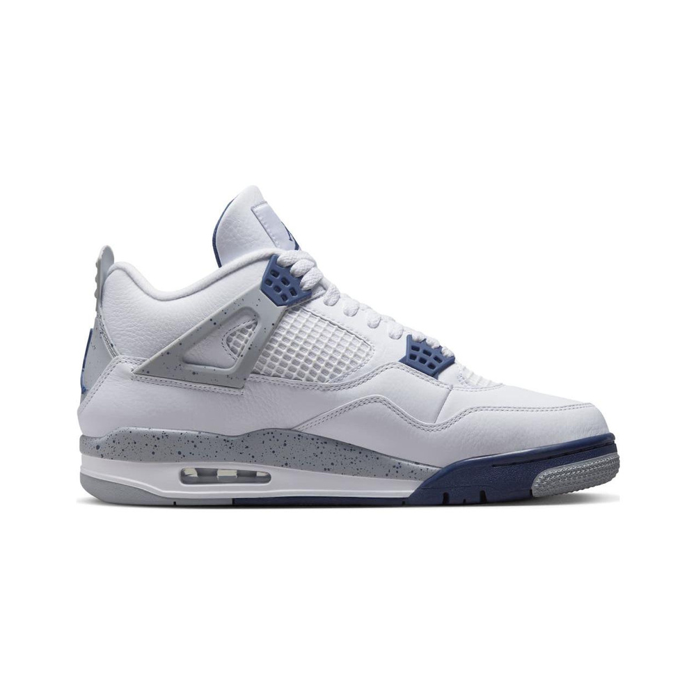 Air Jordan 4 'White / Black' Мужские