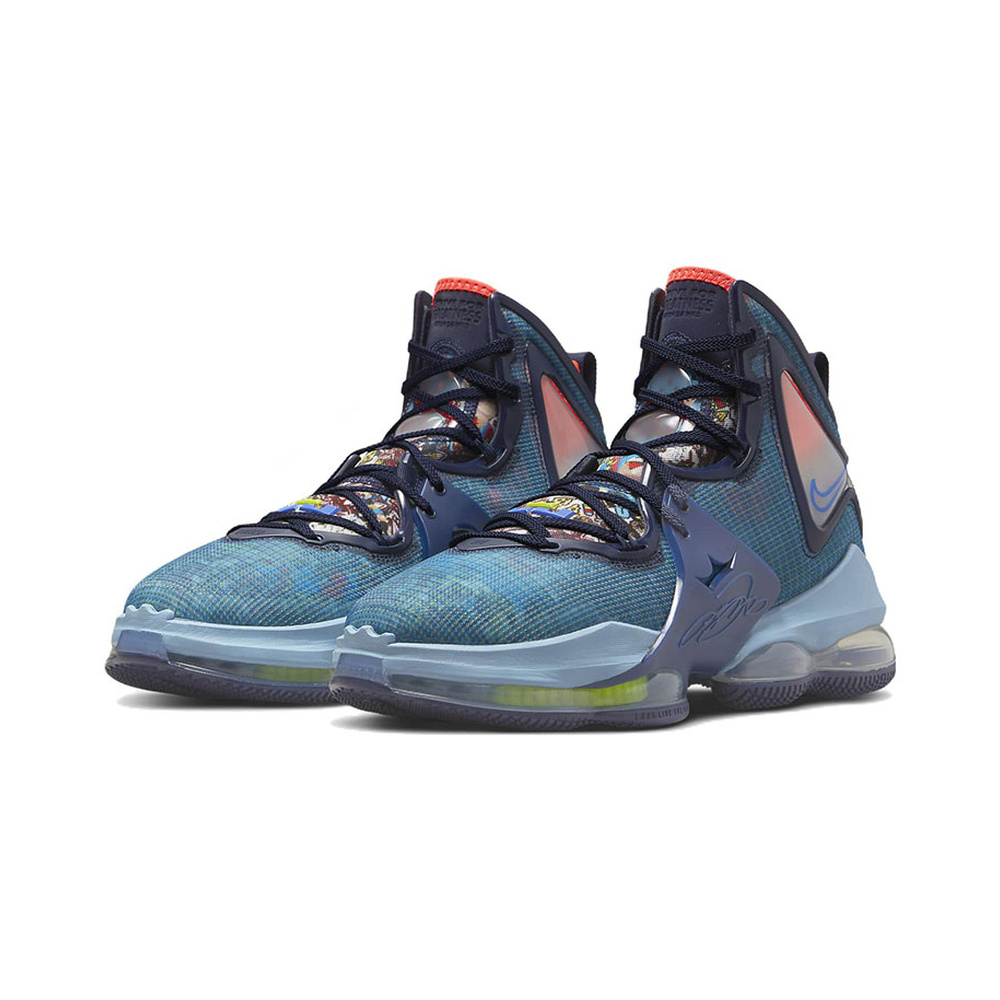 Nike Lebron 19 'Black / Illusion Green / Cool Grey' Мужские