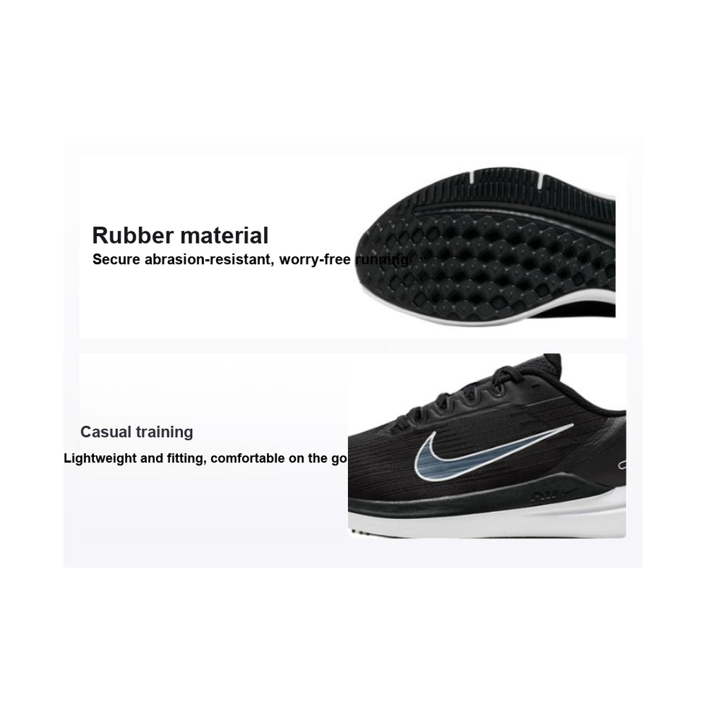Nike Winflo 'Black / Hyper Crimson / White / Chrome' Мужские