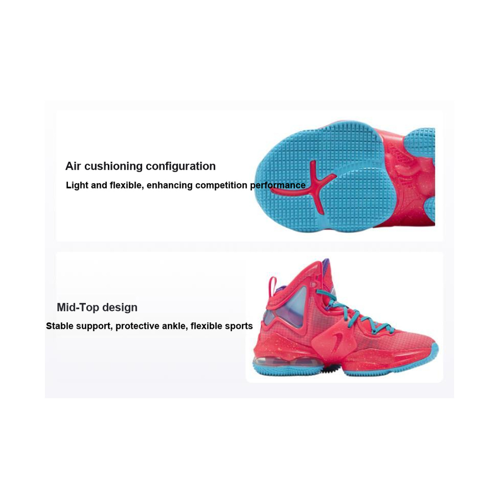 Nike Lebron 19 'Metallic Silver / Sail / Black / Metallic Silver' Унисекс