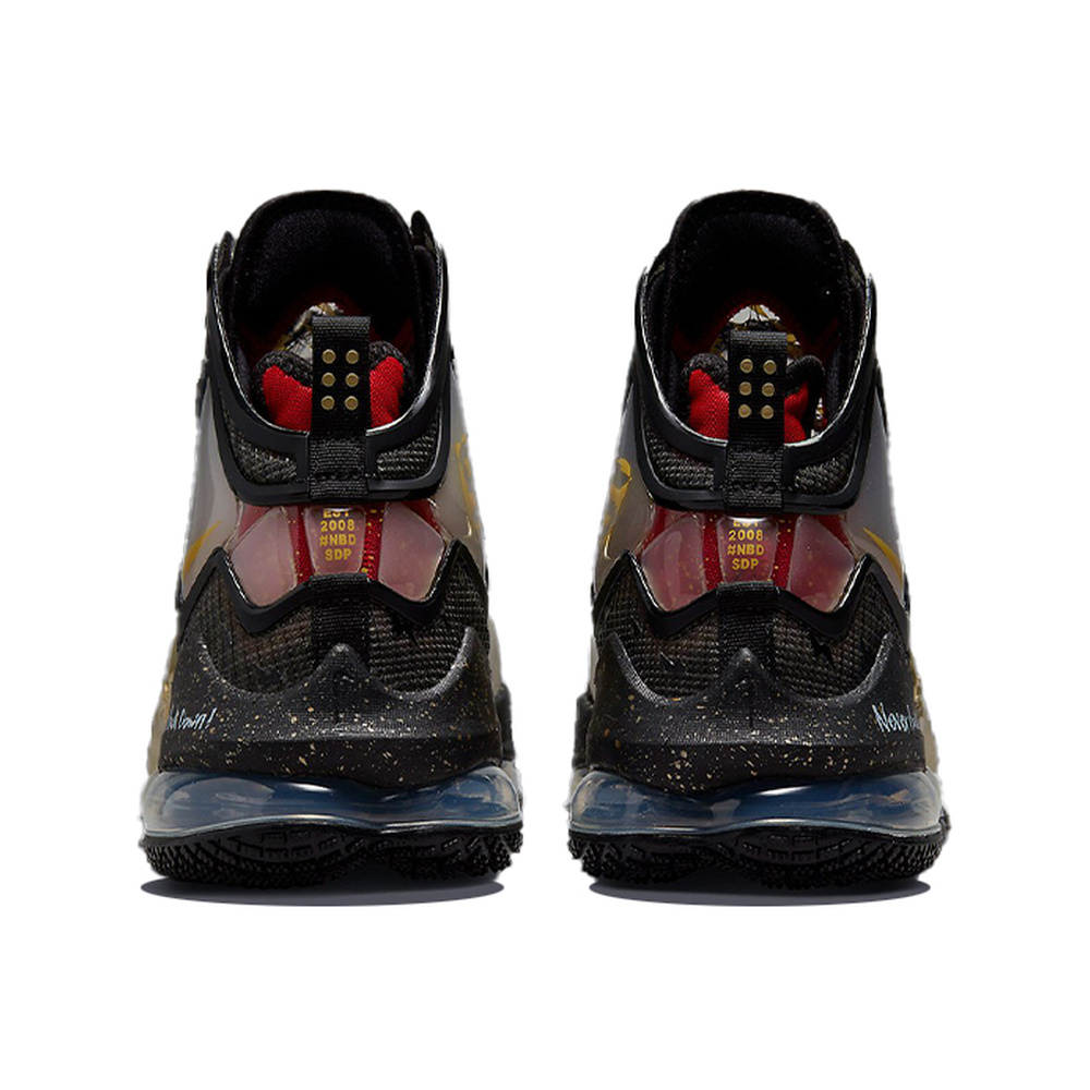 Nike Lebron 19 'Black / Hyper Crimson / White / Chrome' Мужские