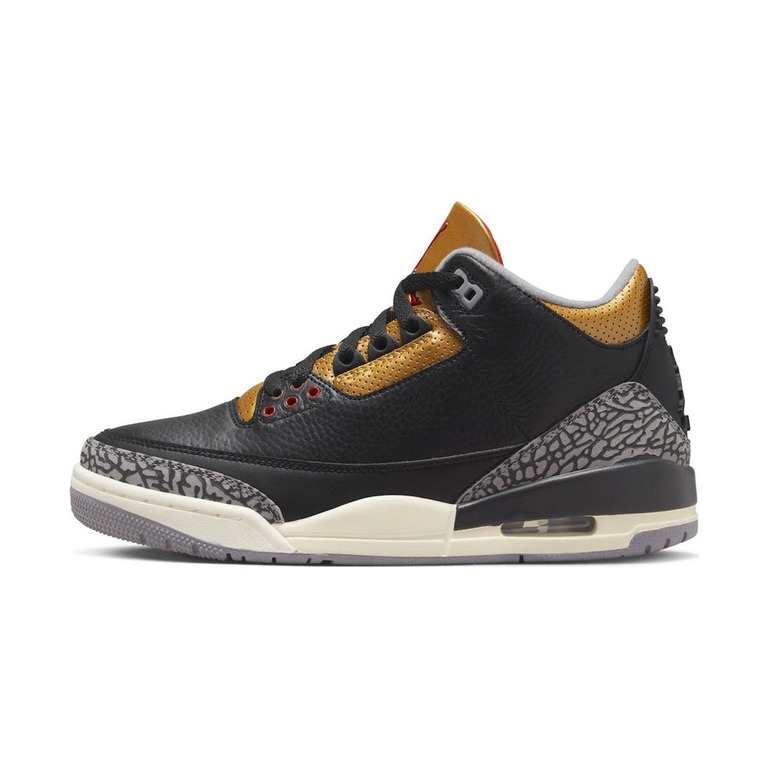 Air Jordan 3 'Tumbled Grey / Flat Silver / Heather / Black' Женские