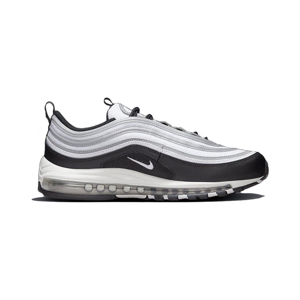 Nike Air Max 97 'Black / Hyper Crimson / White / Chrome' Мужские