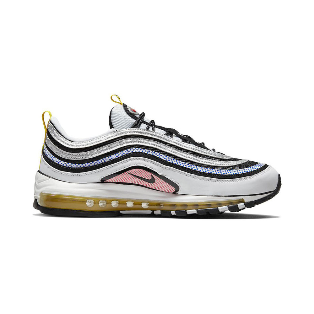 Nike Air Max 97 'Black / Metallic Hematite / Max Orange / Black' Мужские