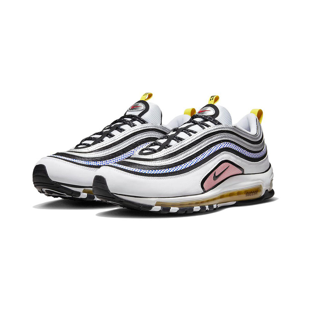 Nike Air Max 97 'Black / Metallic Hematite / Max Orange / Black' Мужские