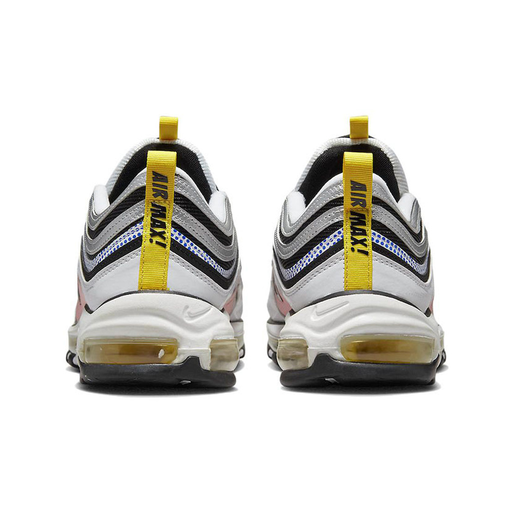 Nike Air Max 97 'Black / Metallic Hematite / Max Orange / Black' Мужские
