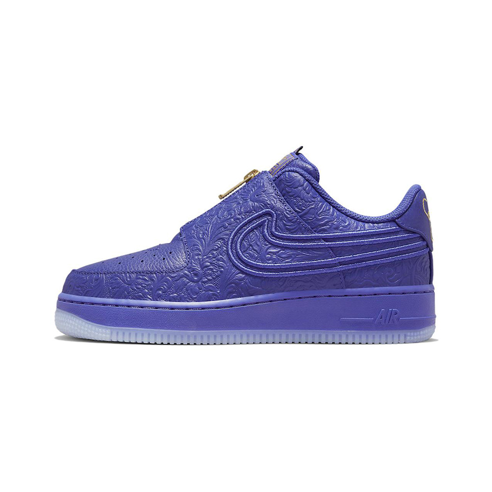 Nike Air Force 1 'Summit White / Vast Grey / College Grey / Racer Blue' Женские