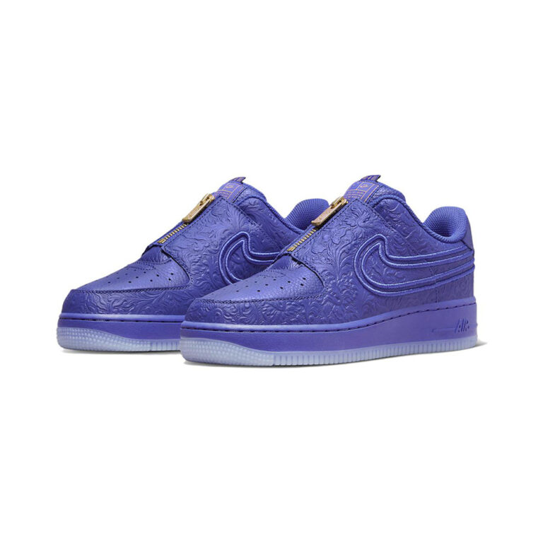 Nike Air Force 1 'Summit White / Vast Grey / College Grey / Racer Blue' Женские