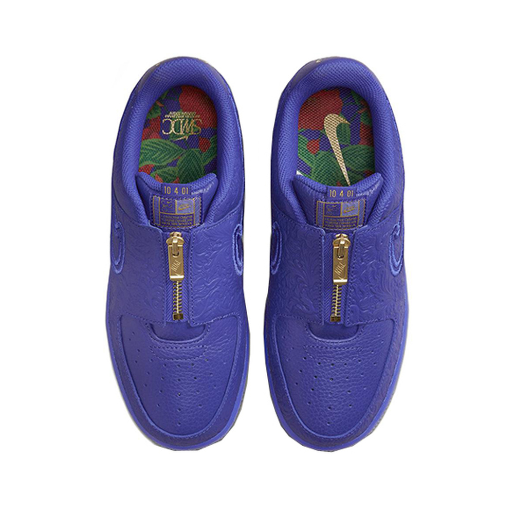 Nike Air Force 1 'Summit White / Vast Grey / College Grey / Racer Blue' Женские