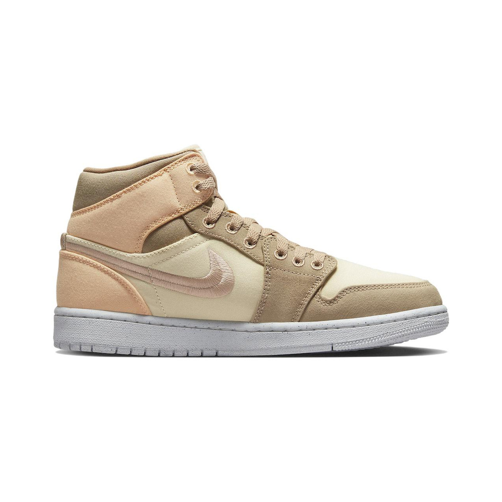 Air Jordan 1 Mid 'Hydrogen Blue / Mystic Navy / Aluminum / White' Женские