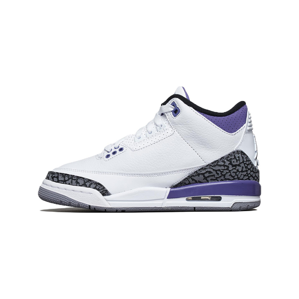 Air Jordan 3 'Black / Iron Grey / White' Унисекс