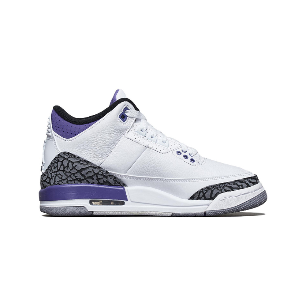 Air Jordan 3 'Black / Iron Grey / White' Унисекс