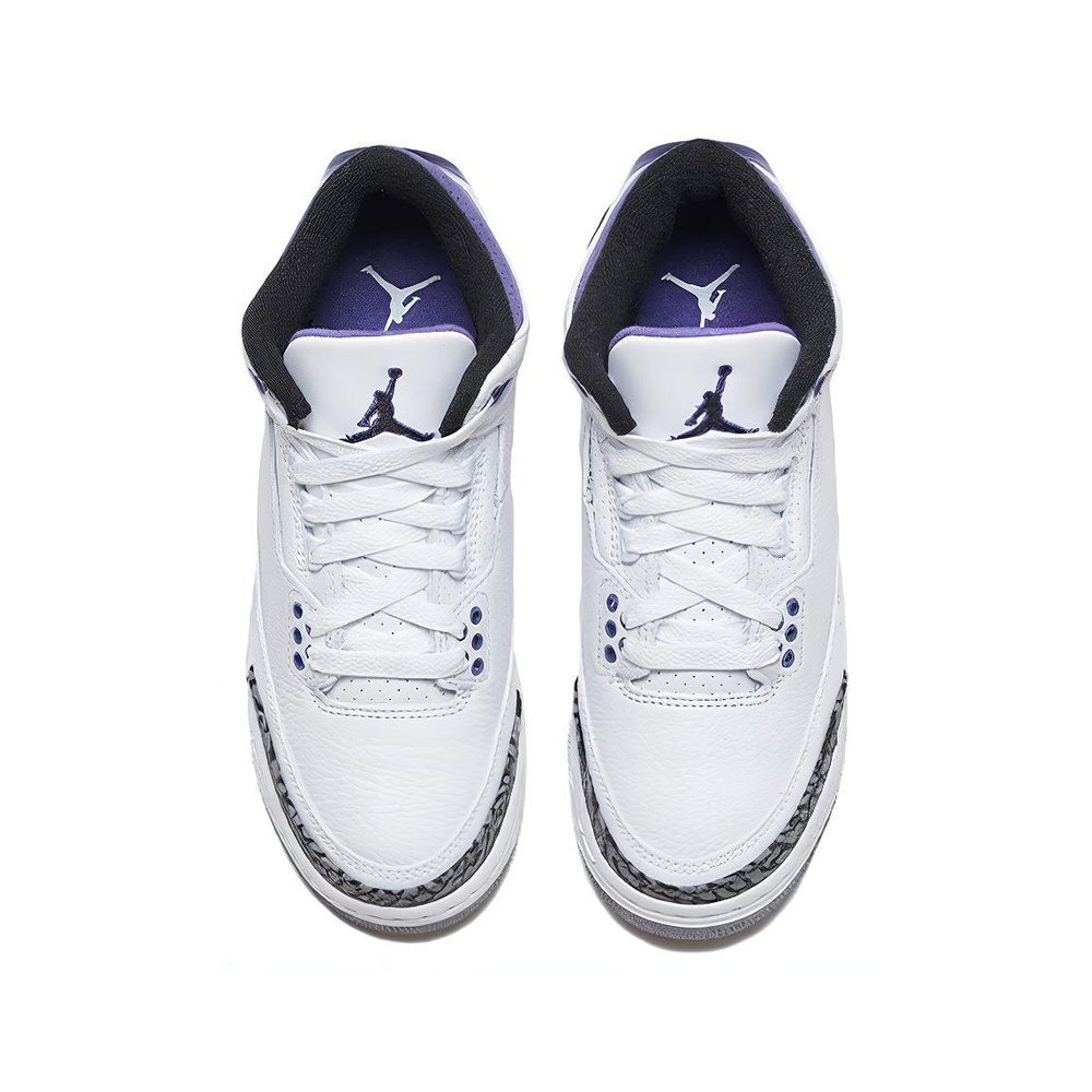 Air Jordan 3 'Black / Iron Grey / White' Унисекс