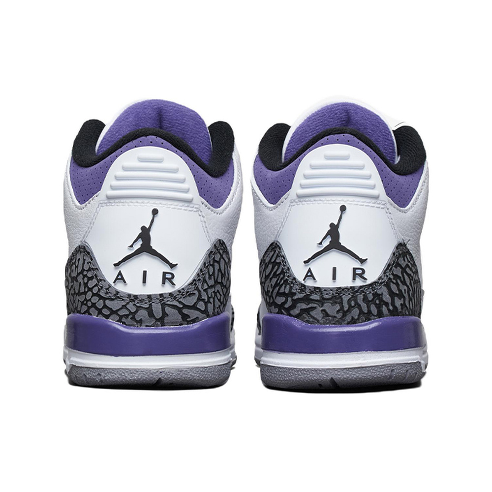 Air Jordan 3 'Black / Iron Grey / White' Унисекс