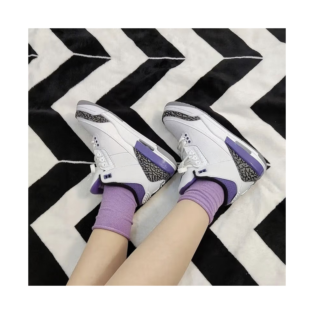 Air Jordan 3 'Black / Iron Grey / White' Унисекс